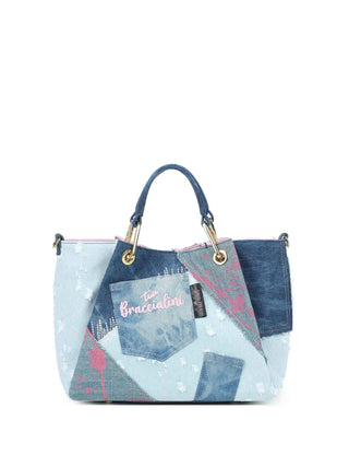 BORSA A MANO DONNA - BRACCIALINI BLU - B18821-TY 1