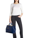 BORSA A MANO DONNA - BRACCIALINI BLU - B18840-YY 5