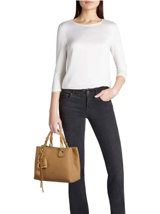 BORSA A MANO DONNA - BRACCIALINI BEIGE - B18841-YY 5