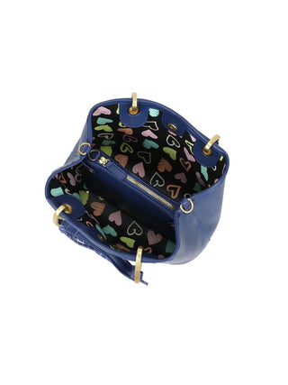 BORSA A MANO DONNA - BRACCIALINI BLU - B18841-YY 4