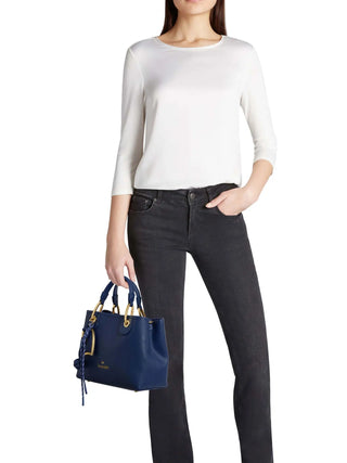 BORSA A MANO DONNA - BRACCIALINI BLU - B18841-YY 5