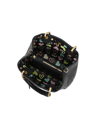 BORSA A MANO DONNA - BRACCIALINI NERO - B18841-YY 4