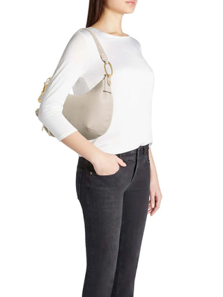 BORSA A SPALLA DONNA - BRACCIALINI GRIGIO - B18842-YY 5