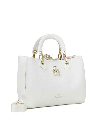 BORSA A MANO DONNA - BRACCIALINI BIANCO - B18850-YY 2