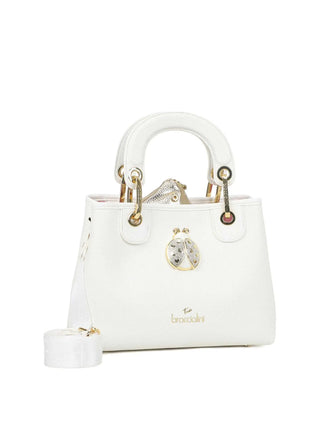 BORSA A MANO DONNA - BRACCIALINI BIANCO - B18851-YY 2