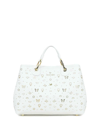 BORSA A MANO DONNA - BRACCIALINI BIANCO - B18880-YY 1