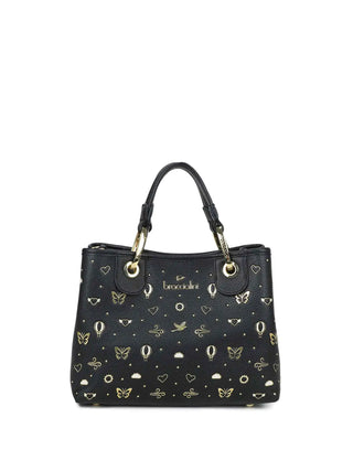 BORSA A MANO DONNA - BRACCIALINI NERO - B18881-YY