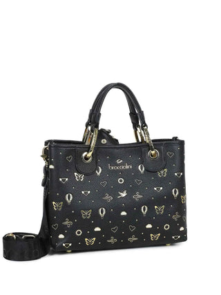 BORSA A MANO DONNA - BRACCIALINI NERO - B18881-YY 2