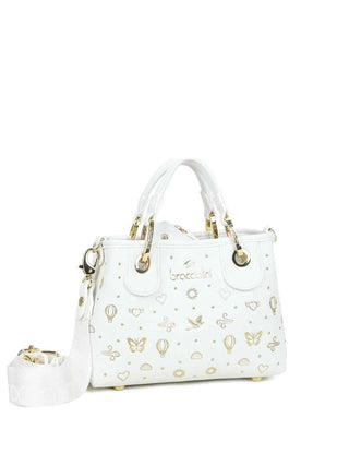 BORSA A MANO DONNA - BRACCIALINI BIANCO - B18883-YY 2