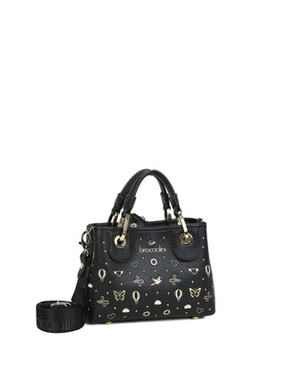 BORSA A MANO DONNA - BRACCIALINI NERO - B18883-YY 2