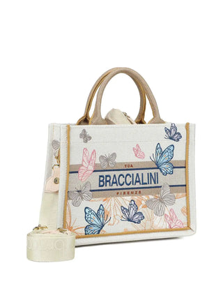 BORSA A MANO DONNA - BRACCIALINI BEIGE - B18920-TY 2
