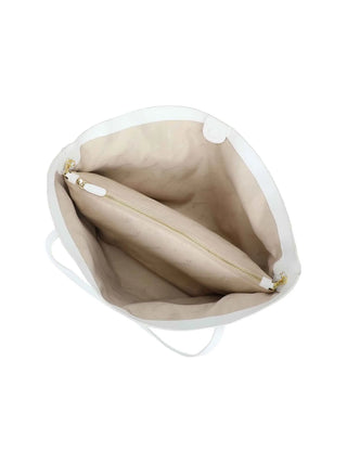 BORSA A SPALLA DONNA - BRACCIALINI BIANCO - B19031-PP 4