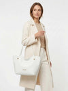BORSA A SPALLA DONNA - BRACCIALINI BIANCO - B19031-PP 5