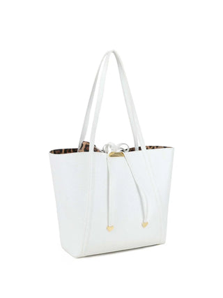 BORSA A SPALLA DONNA - BRACCIALINI BIANCO - B19035-PP 2