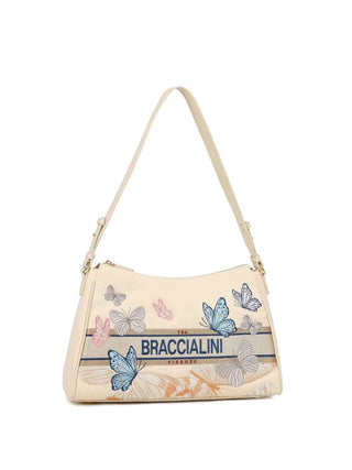 BORSA A SPALLA DONNA - BRACCIALINI BEIGE - B19062-TY 2