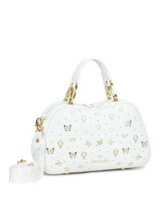 BORSA A MANO DONNA - BRACCIALINI BIANCO - B19113-YY 2