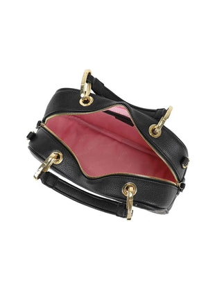 BORSA A MANO DONNA - BRACCIALINI NERO - B19113-YY 4