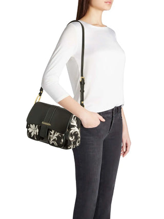 BORSA A SPALLA DONNA - BRACCIALINI NERO - B19120-TY 4