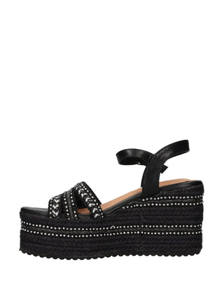SANDALO DONNA - IKAROS NERO - 2538 4