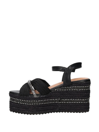 SANDALO DONNA - IKAROS NERO - 2544 4