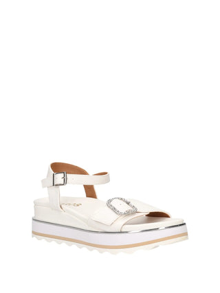 SANDALO DONNA - IKAROS BIANCO - 2549 2
