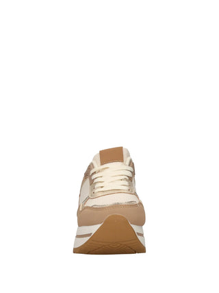 SNEAKERS DONNA - NINI BEIGE - 26275 3