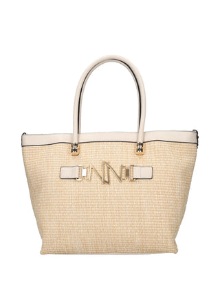 BORSA A SPALLA DONNA - NINI BEIGE - 26305