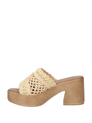 SANDALO DONNA - NINI BEIGE - SS25125 4