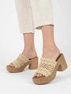 SANDALO DONNA - NINI BEIGE - SS25125 6