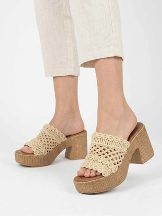 SANDALO DONNA - NINI BEIGE - SS25125 6