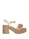 SANDALO DONNA - NINI BEIGE - SS25127 1