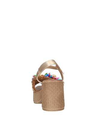 SANDALO DONNA - NINI BEIGE - SS25127 5