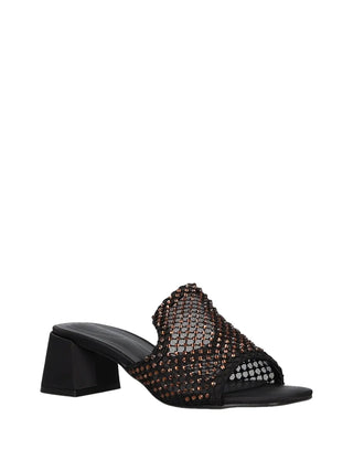 SCALZATO DONNA - NINI NERO-ORO - SS25148 2