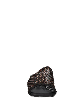 SCALZATO DONNA - NINI NERO-ORO - SS25148 3
