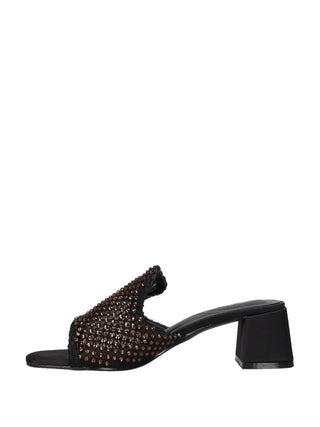 SCALZATO DONNA - NINI NERO-ORO - SS25148 4