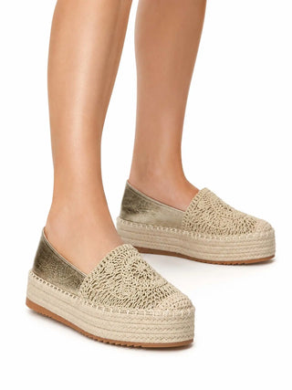 ESPADRILLAS DONNA - NINI ORO - SS25166 6