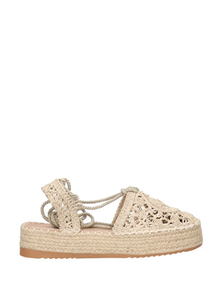 ESPADRILLAS DONNA - NINI BEIGE - SS25168 1