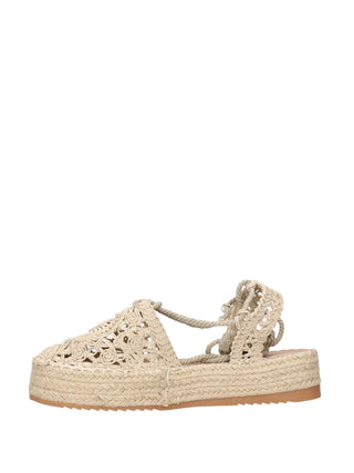 ESPADRILLAS DONNA - NINI BEIGE - SS25168 4