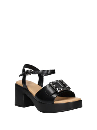 SANDALO DONNA - NINI NERO - SS25174 2