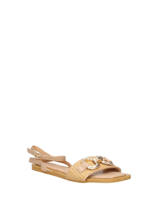 SANDALO DONNA - NINI BEIGE - SS2521 2