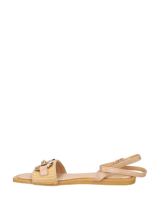 SANDALO DONNA - NINI BEIGE - SS2521 4