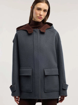CAPPOTTO DONNA - TRUSSARDI ANTRACITE - 0009A000452N 2