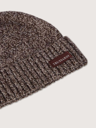 CAPPELLO UOMO - TRUSSARDI MARRONE-CREMA - E608C000033N 3