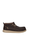 SLIP ON UOMO - HEY DUDE MARRONE SCURO - HD.42051 1