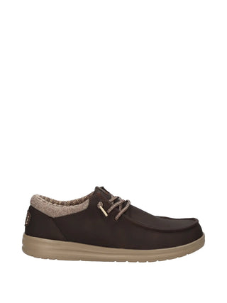 SLIP ON UOMO - HEY DUDE MARRONE SCURO - HD.43352
