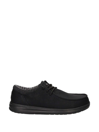 SLIP ON UOMO - HEY DUDE NERO-NERO - HD.43352