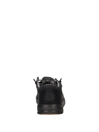 SLIP ON UOMO - HEY DUDE NERO-NERO - HD.43352 5