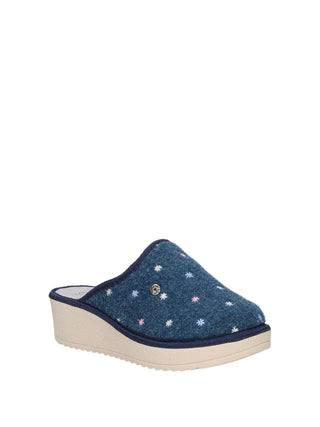 CIABATTA DONNA - CINZIA SOFT BLU - LF161 2
