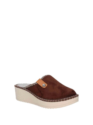 CIABATTA DONNA - CINZIA SOFT MARRONE - LF165 2