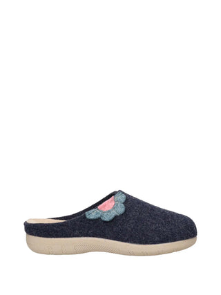 CIABATTA DONNA - CINZIA SOFT BLU - NC035